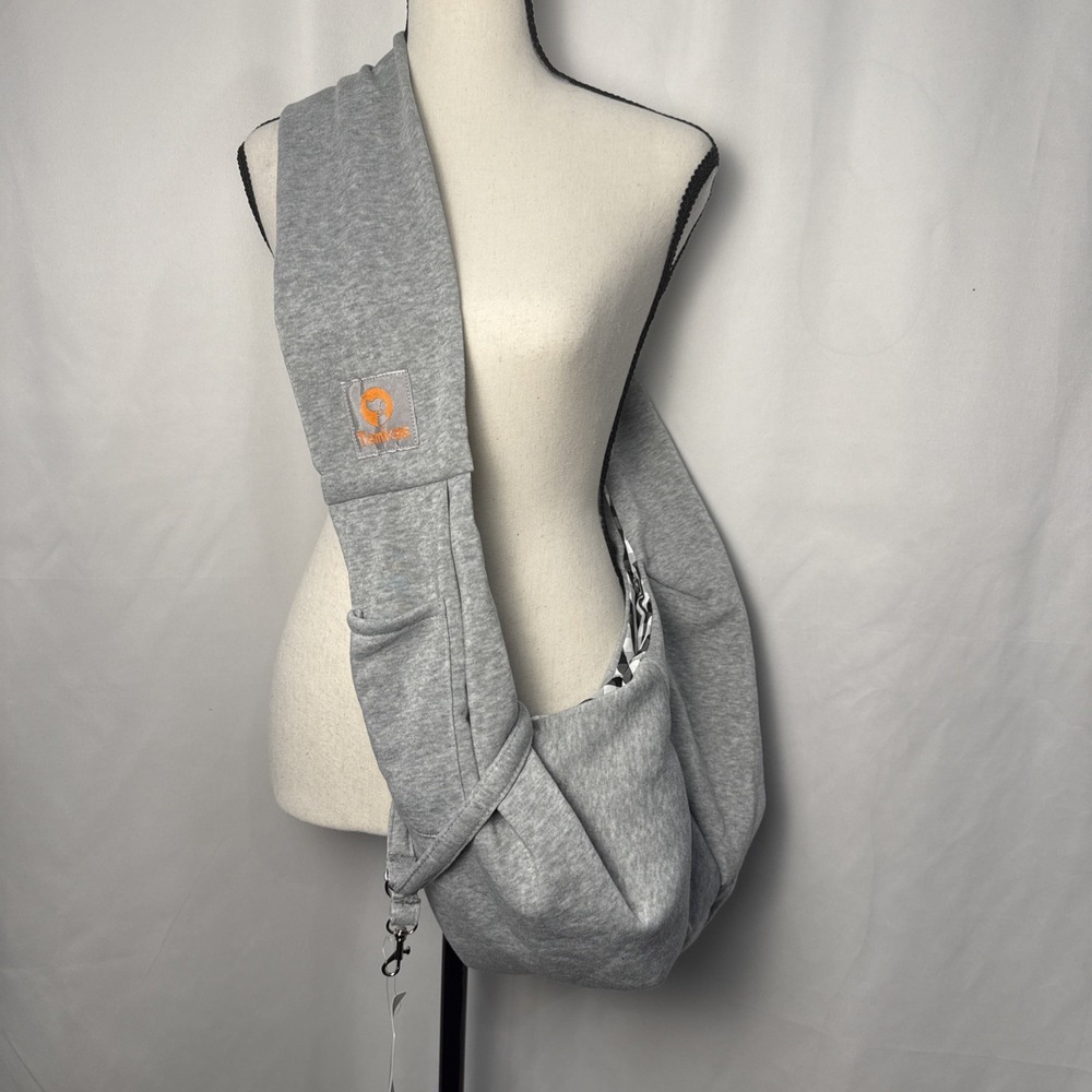 TOMKAS Pet Sling Carrier with Extra Pocket Storage for Small Dogs